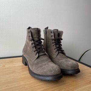 Vera Gomma Men’s Leather Ankle Boots Made in Italy